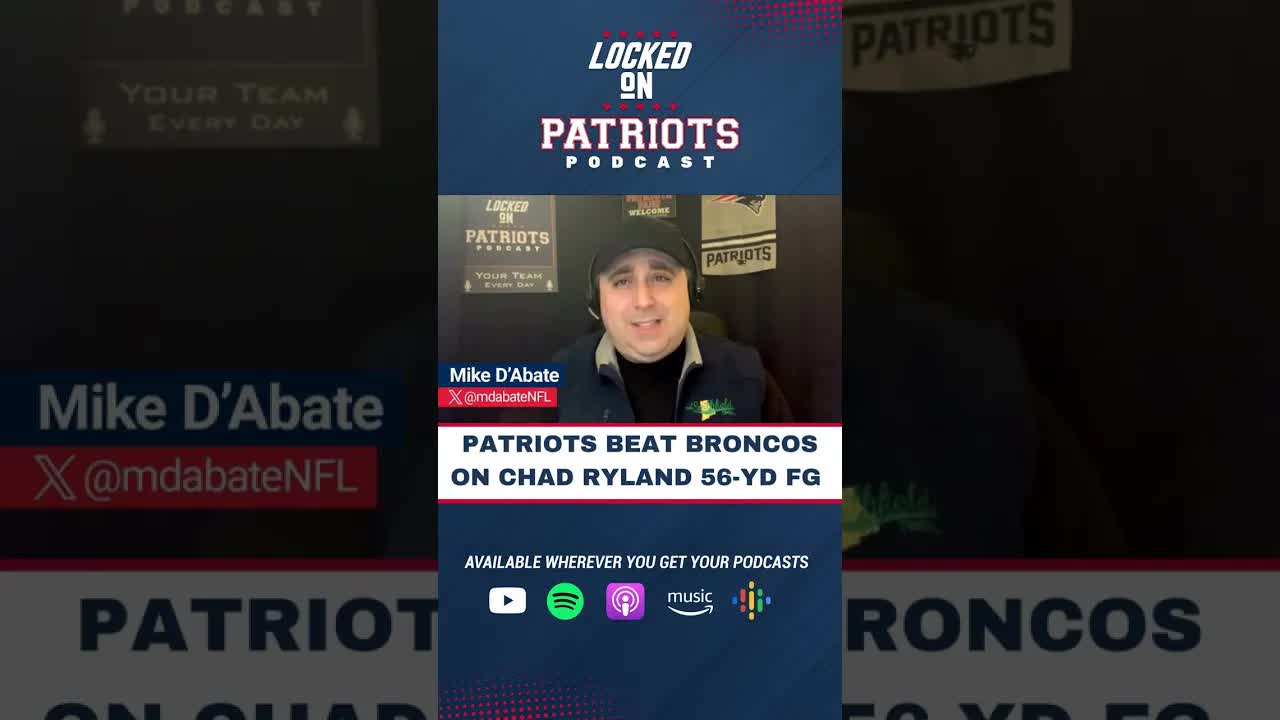 Christmas Eve Miracle: New England Patriots Defeat Denver Broncos on Chad Ryland 56-Yard Field Goal