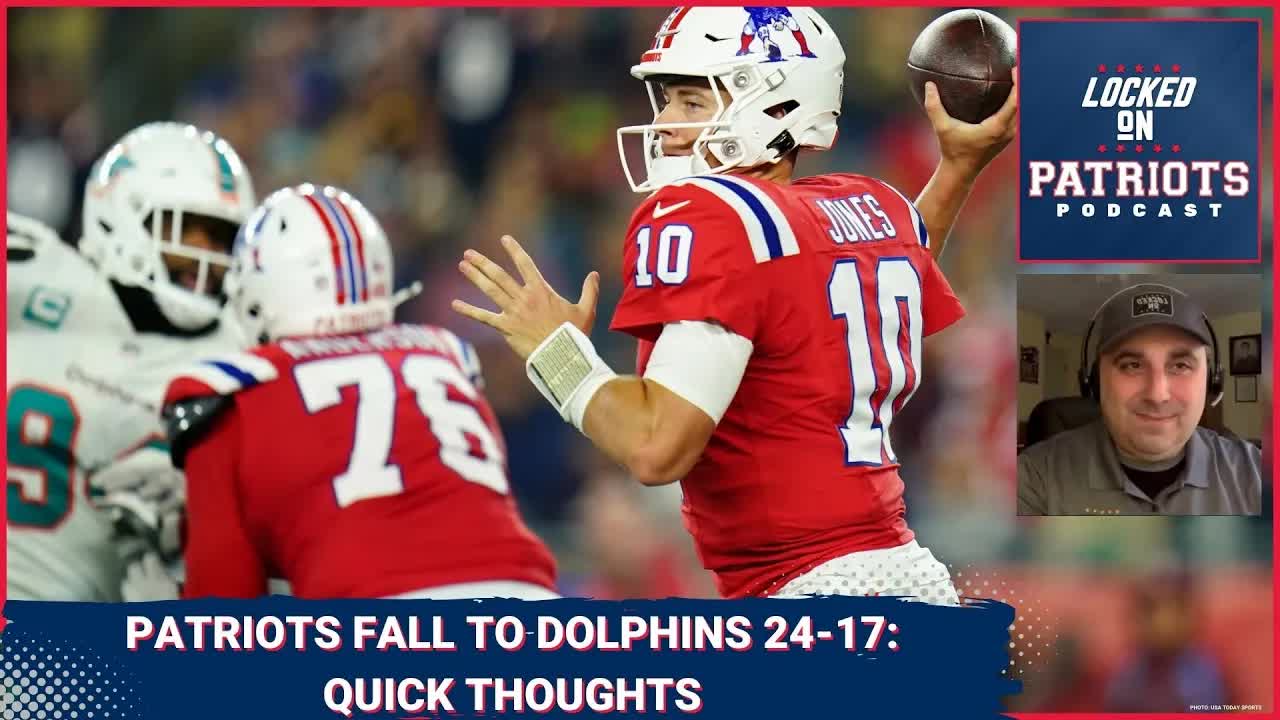 New England Patriots Drop to 0-2 with Week 2 Loss to Miami Dolphins