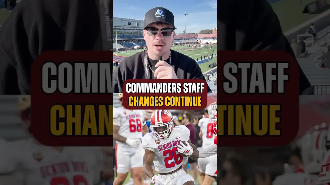 The #Commanders are staying very busy. #seniorbowl #nfldraft #nflcoach #nfloffseason #atozsports episode artwork