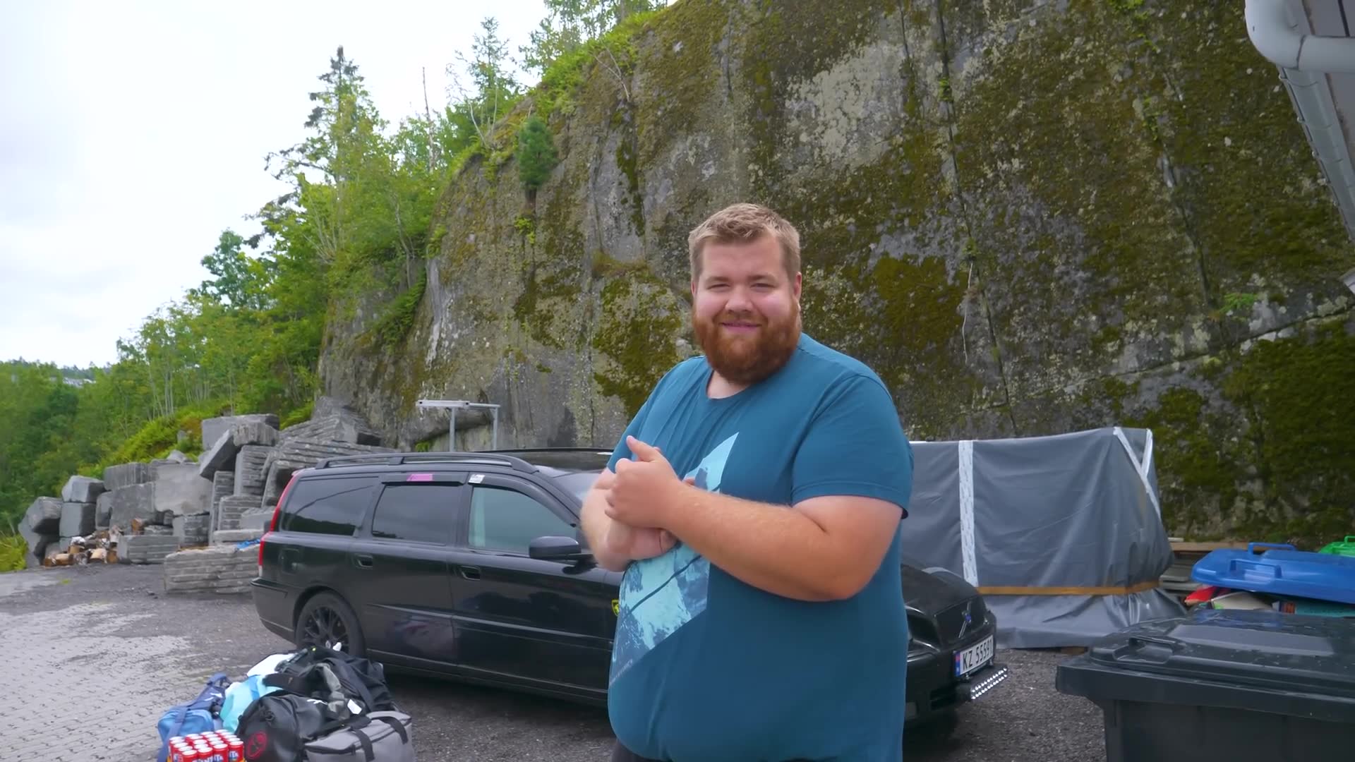 Langtur nordover i budsjettbilen