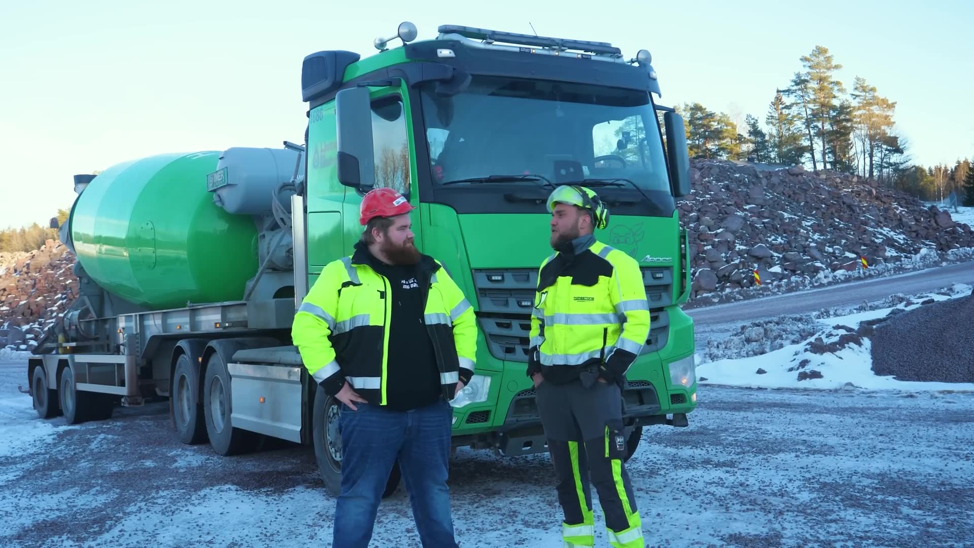 LastebilJonas deltar i konkurranse
