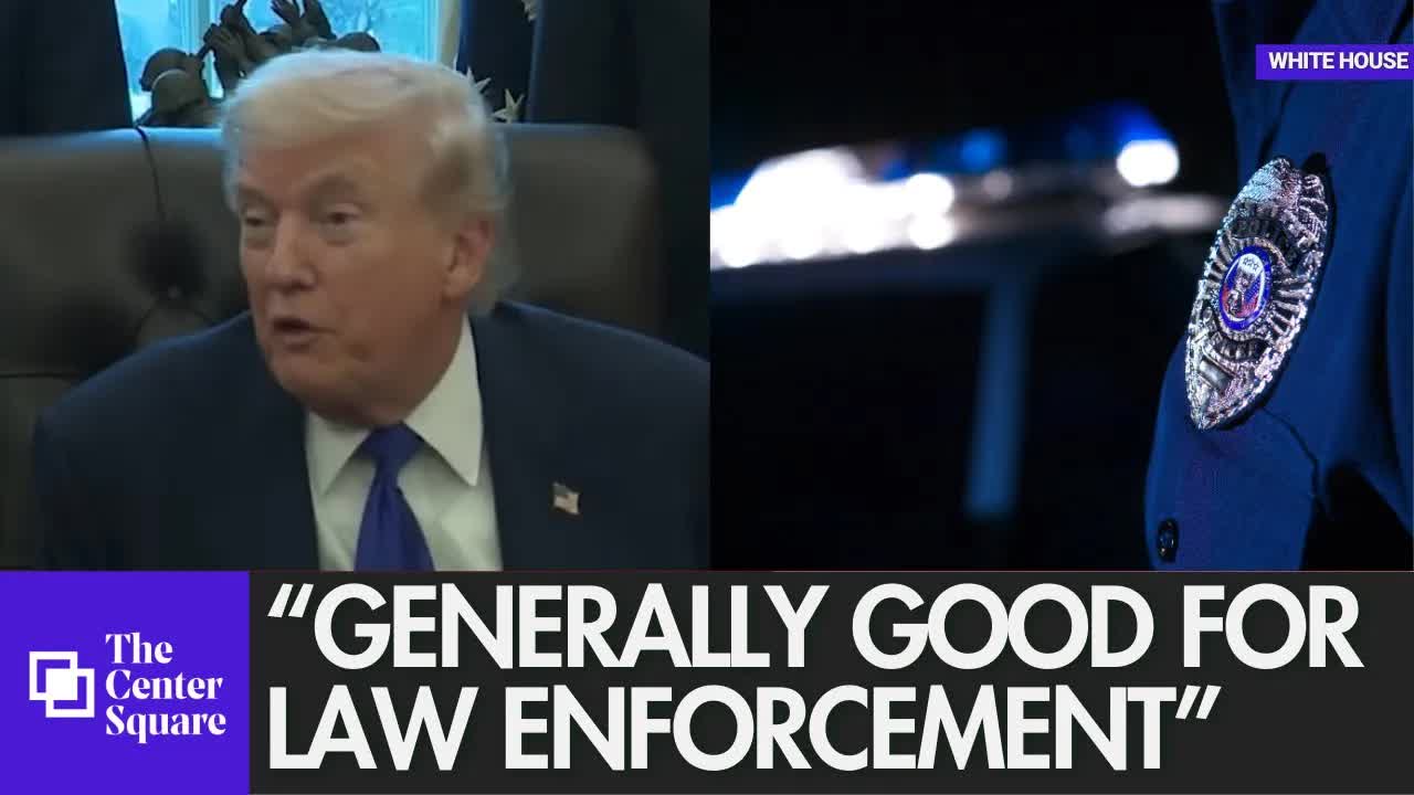 President Trump says body cams "generally tend to be good for law enforcement"