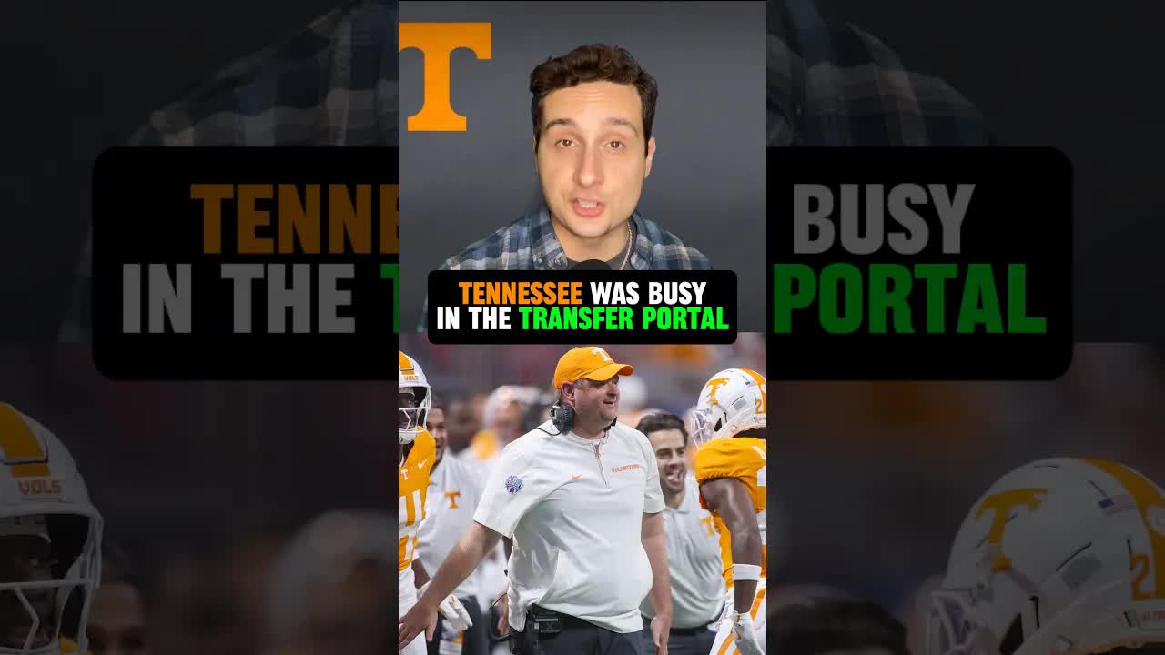 The #Vols used the portal to fill out their roster for 2026 💪 #Tennessee #football #edit #shorts