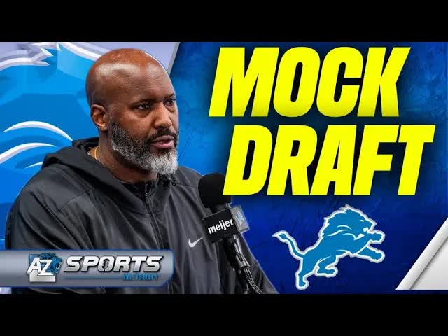 Let's do a Detroit Lions mock draft togther