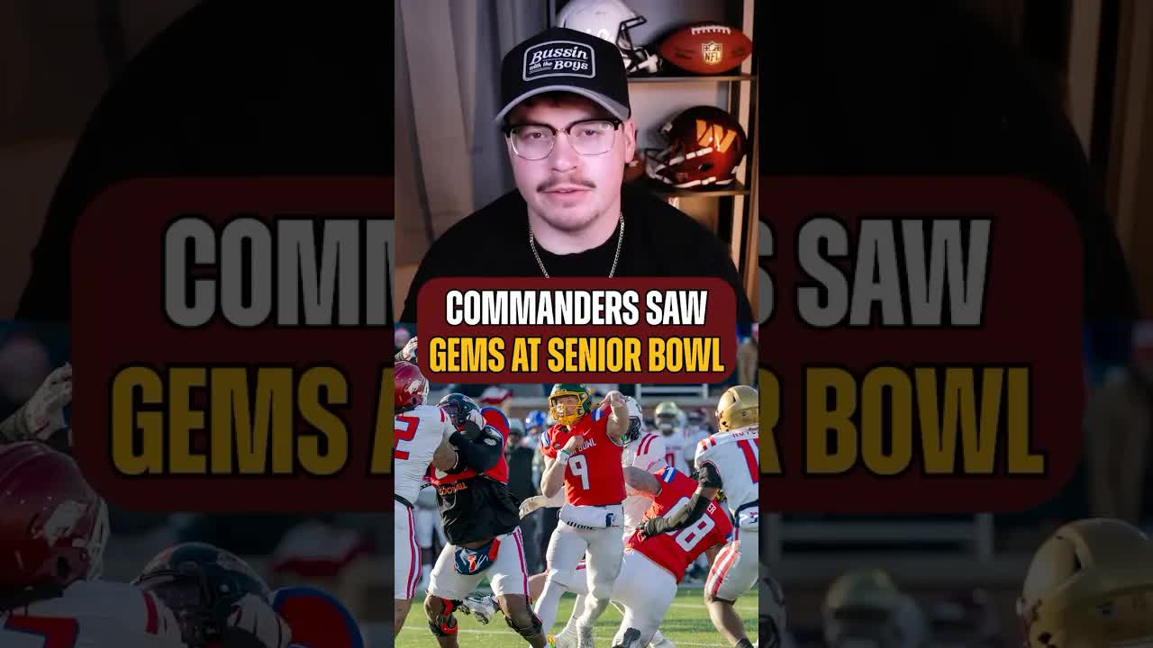 Plenty of underrated prospects for the #Commanders to keep an eye on #nfldraft #seniorbowl #nfl episode artwork