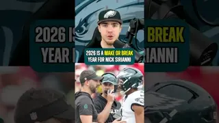 Could The #Eagles FIRE Nick Sirianni, If Things Go South In 2026?#philadelphiaeagles #eaglesnation