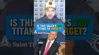 Is the most popular FA that has played for Robert Saleh a good fit with the #Titans in 2026?