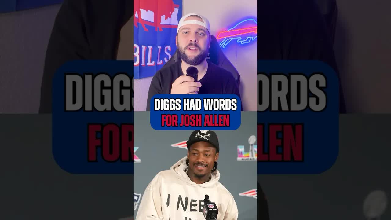It’s nice to see former #Bills WR Stefon Diggs talk positively about Josh Allen. #stefondiggs #nfl
