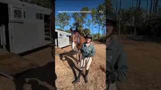 Thanks for showing with us Emily & Lawrence! 🐎