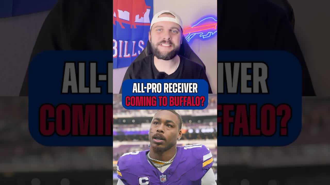 Justin Jefferson to the #Bills would be AMAZING! #buffalobills #justinjefferson #minnesotavikings