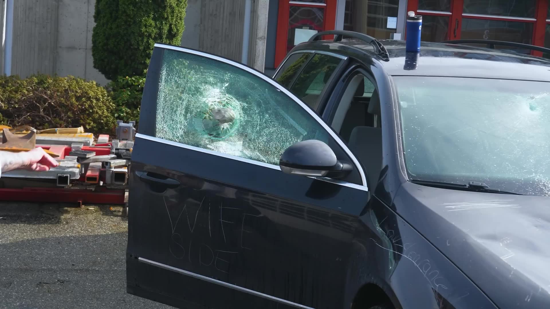 Sender en Volkswagen Passat til vraket