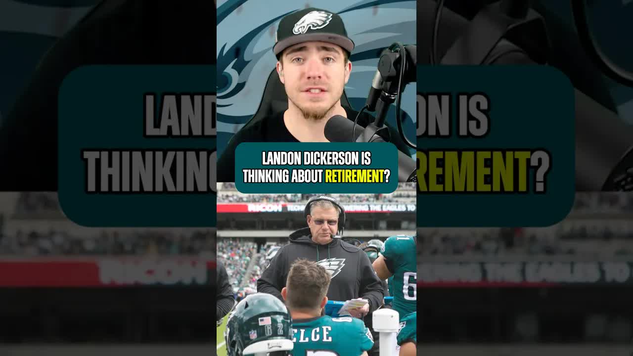 The #Eagles Would Be In TROUBLE, If Landon Dickerson Decided To Retire #philadelphiaeagles #nfl episode artwork