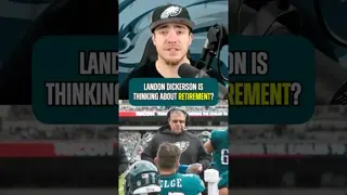 The #Eagles Would Be In TROUBLE, If Landon Dickerson Decided To Retire 👀#philadelphiaeagles #nfl