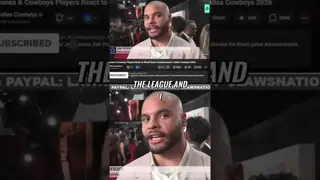 Cowboys Go GLOBAL: Jerry Jones & Dak Excited for Brazil Game! #shorts