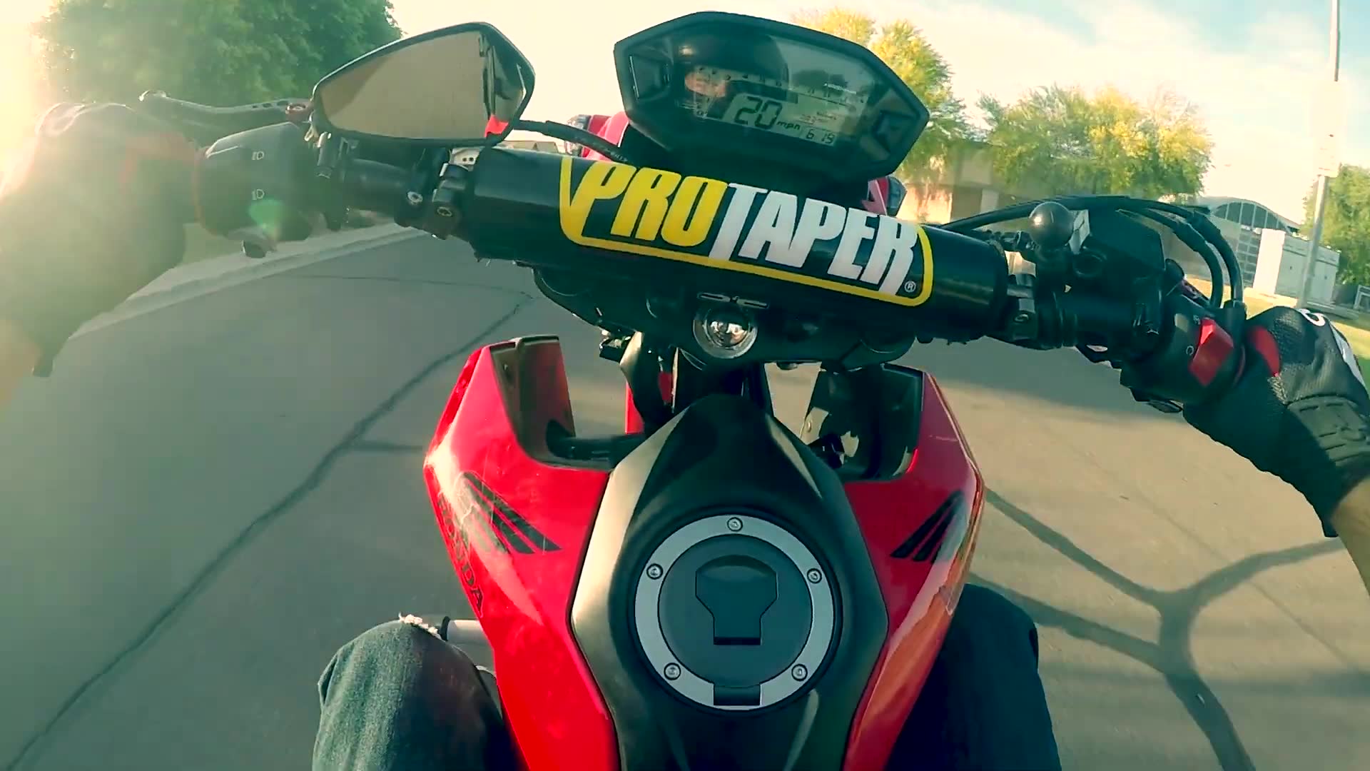 Attending popular weekly motorcycle meetup and showing various bikes