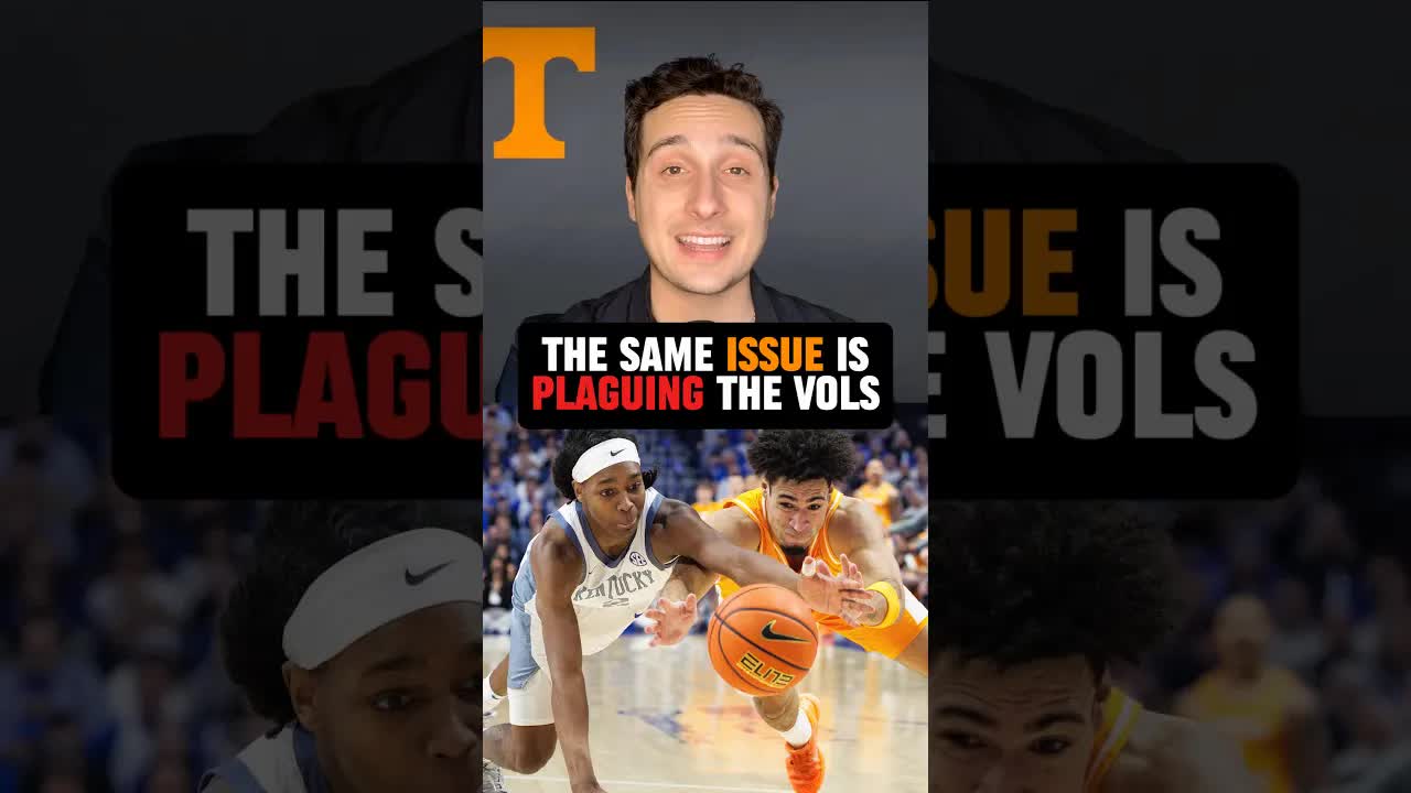 The #Vols have a real issue that NEEDS to be fixed before March #Tennessee #basketball #shorts episode artwork
