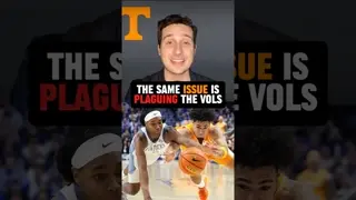 The #Vols have a real issue that NEEDS to be fixed before March 😬 #Tennessee #basketball #shorts