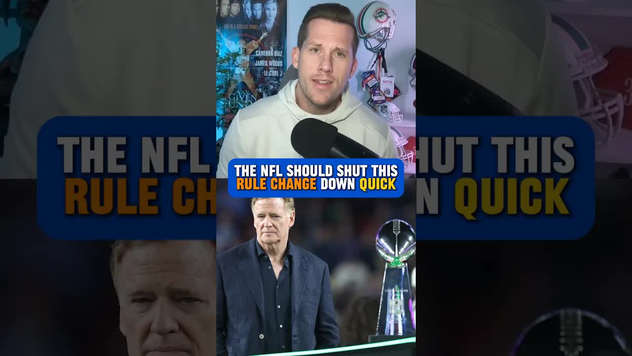 If this NFL rule change were to be passed it would be BAD NEWS for your favorite team #nflnews
