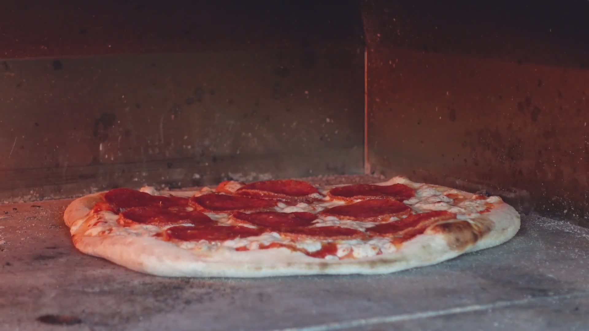 Making sourdough pizza dough and topping with pepperoni