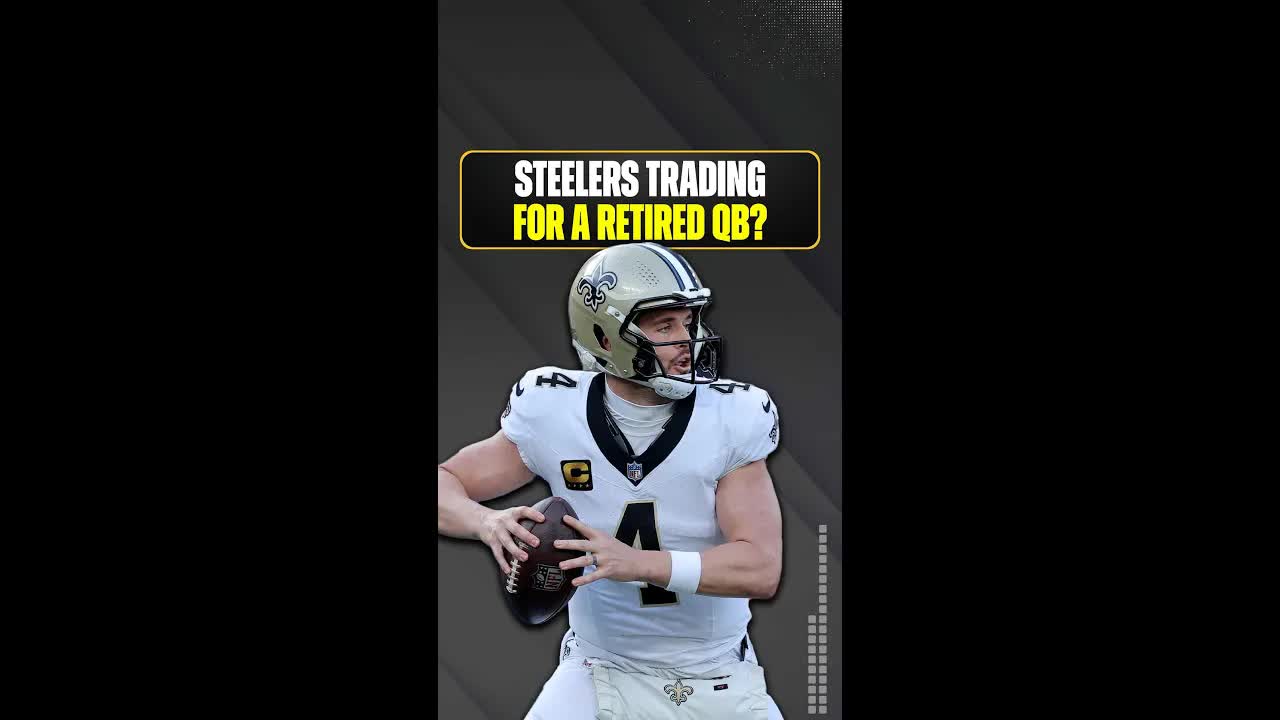 Could the #Steelers trade for a retired QB? #pittsburgh #nfl #fyp episode artwork