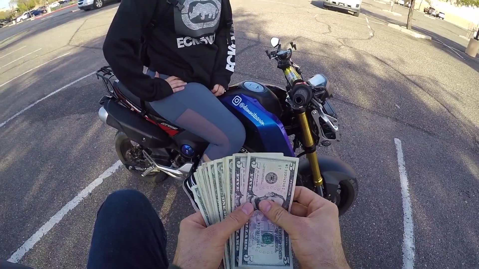 Second episode trading one dollar with strangers for interesting items