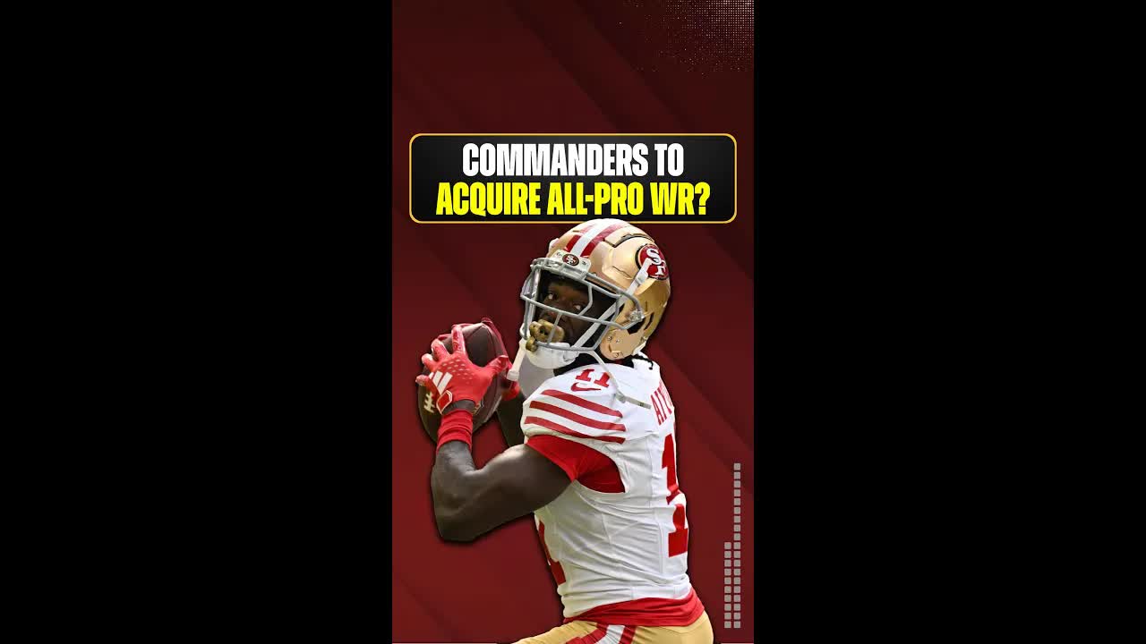 Should the #Commanders add one of Jayden Daniels former teammates? #Washington #nfl #fyp #shorts episode artwork