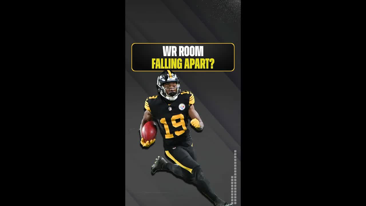 The Steelers’ WR room could take another hit.