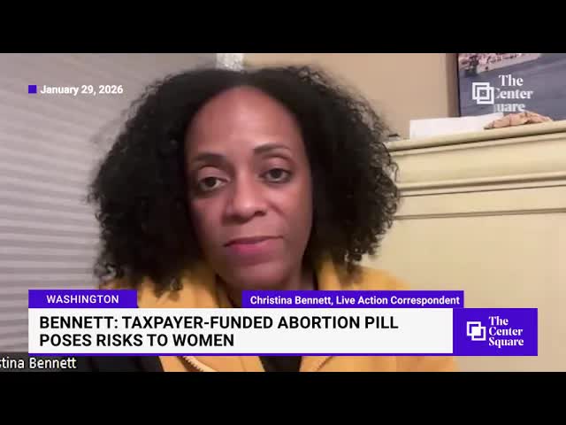 Pro life activist claims state funded abortion pill poses risks to women in Washington