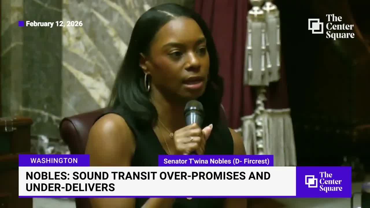 Sound Transit faces backlash from Democrat State Senator T'wina Nobles