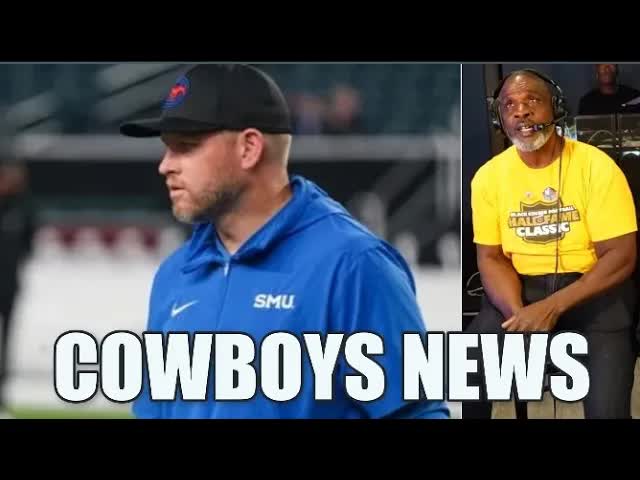 DALLAS COWBOYS JUST HIRED SMU defensive coordinator Scott Symons + NATE  PARDON news