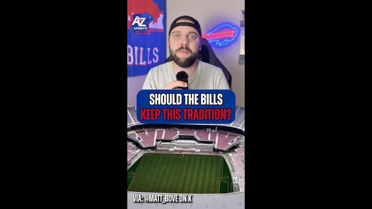 With the new stadium, will this #BuffaloBills tradition disappear? #billsmafia #buffalo #nfl #shorts
