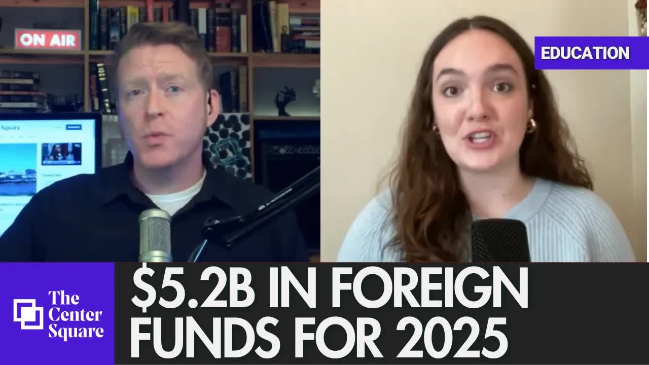 U.S. colleges report $5.2B in foreign funds for 2025