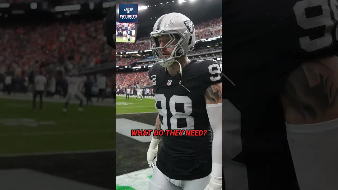 Maxx Crosby Is a NO-BRAINER for the Patriots 🚨 #maxxcrosby #patriots #nfl