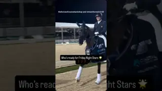 Friday Night Stars and the Horse of Course Groom’s Award 😎🐎✨ What could be better???