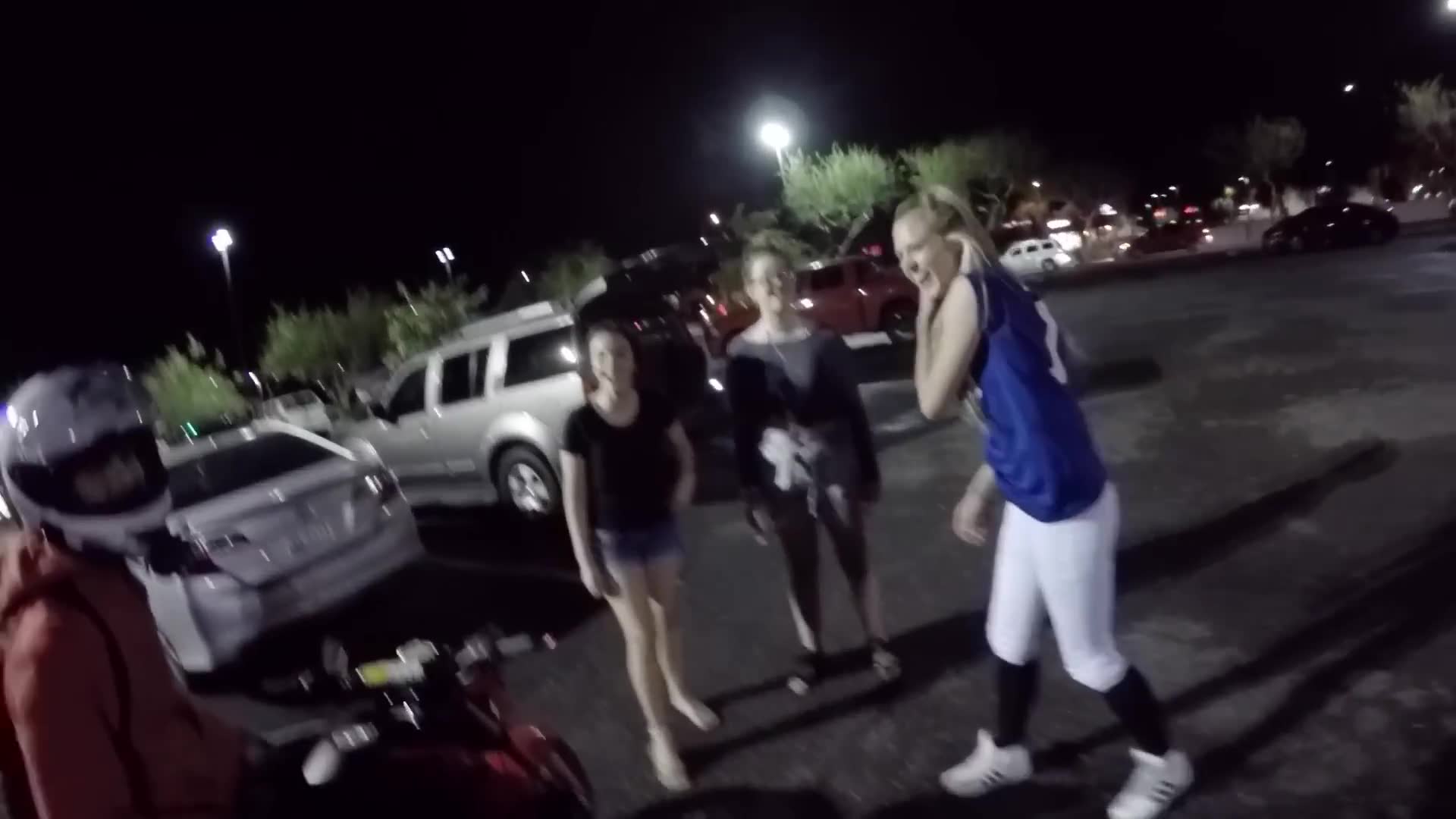 Using tiny Honda Grom to attract and meet women