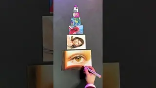 Drawing, but it keeps getting SMALLER 🖍️ 🎨