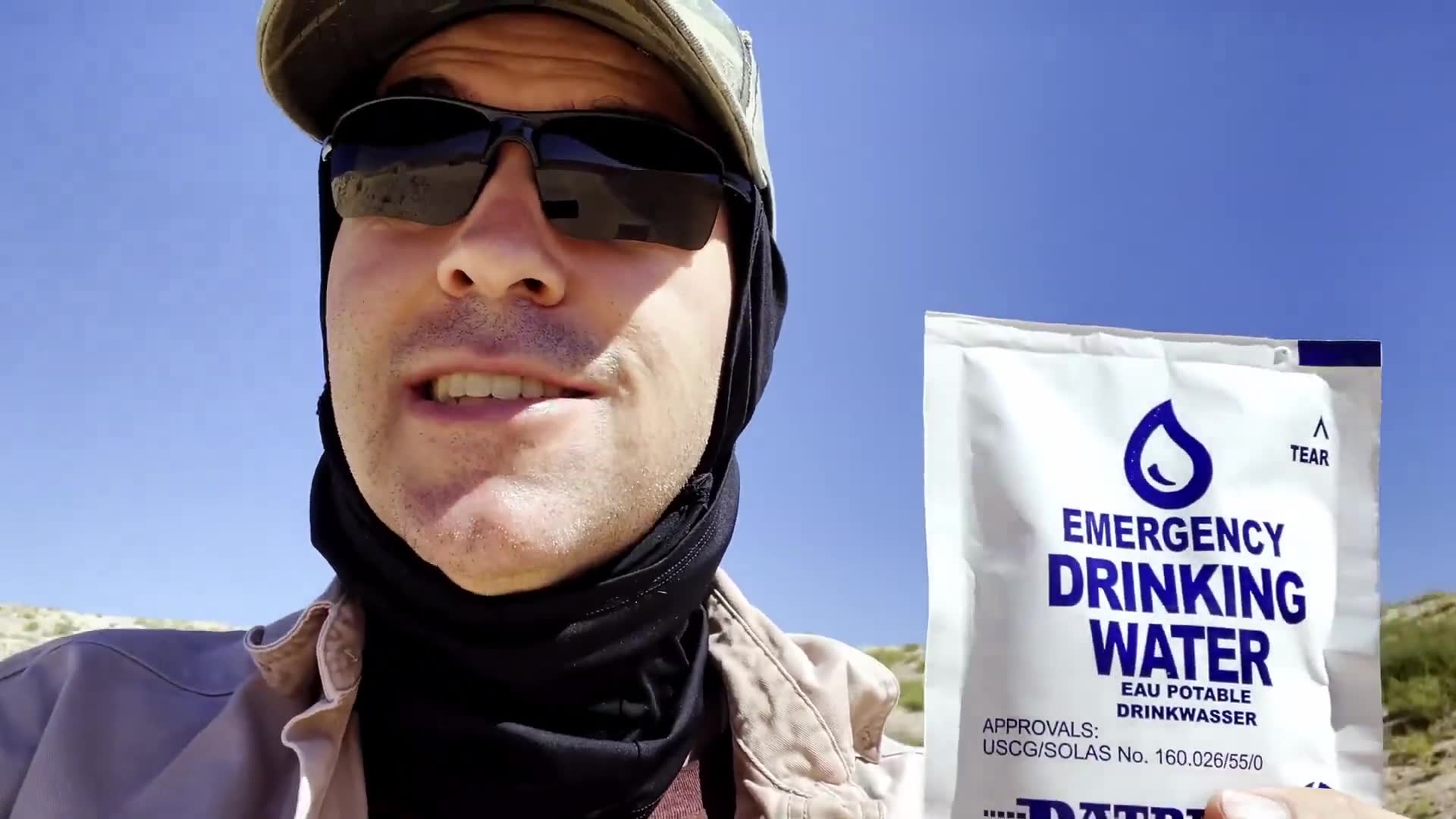 Testing emergency water packets' reliability for preparedness stockpiles
