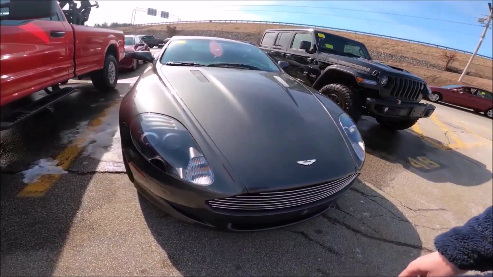 Dealer auction purchase of $215,000 Aston Martin DB9