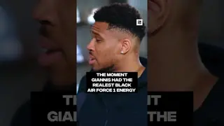 Giannis is proof Black Air Force 1 energy wins championships 😈🏆 #SneakerShopping