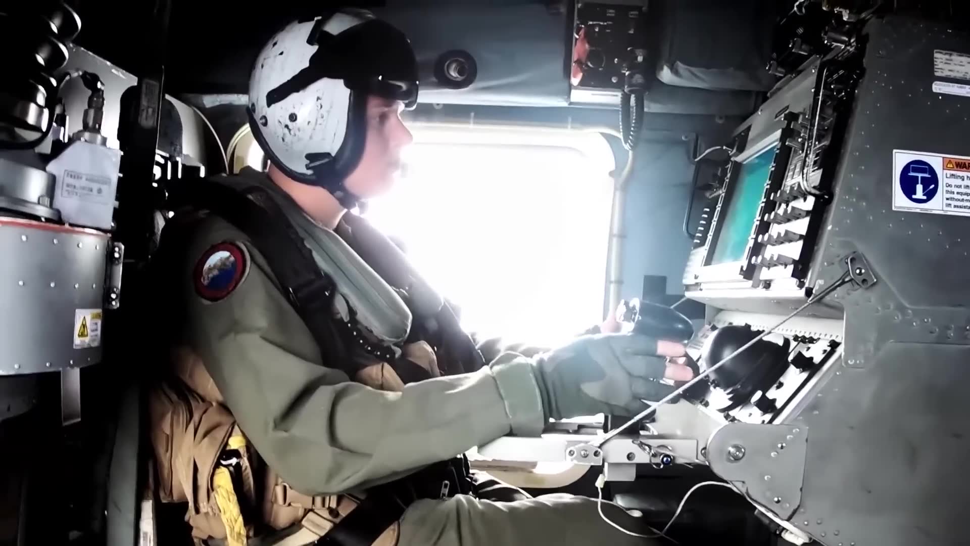 American forces engage trafficking vessel