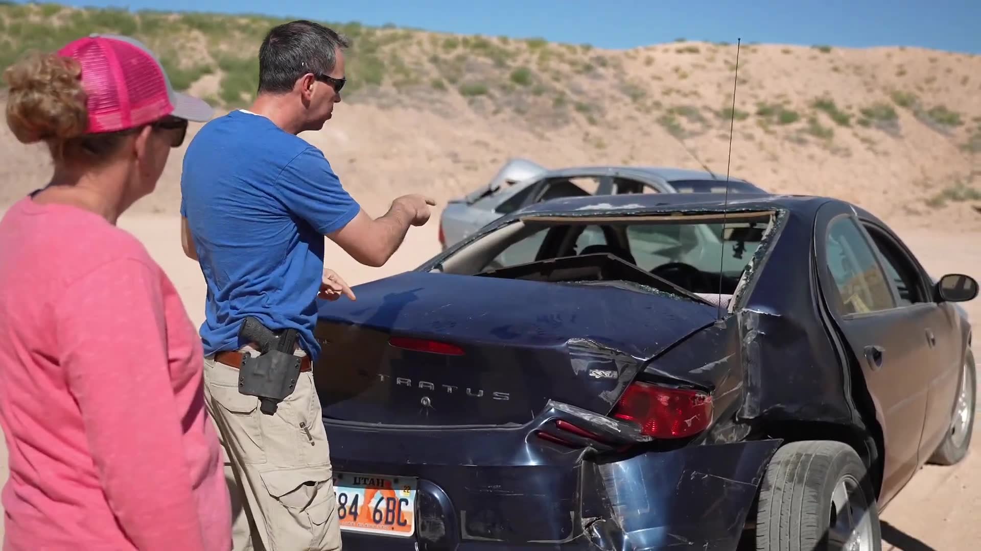 Aggressive vehicle maneuvers escaping threats on roads
