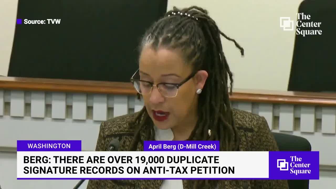 Rep. April Berg Questions The Legitimacy Of Opposition To The New Income Tax Bill