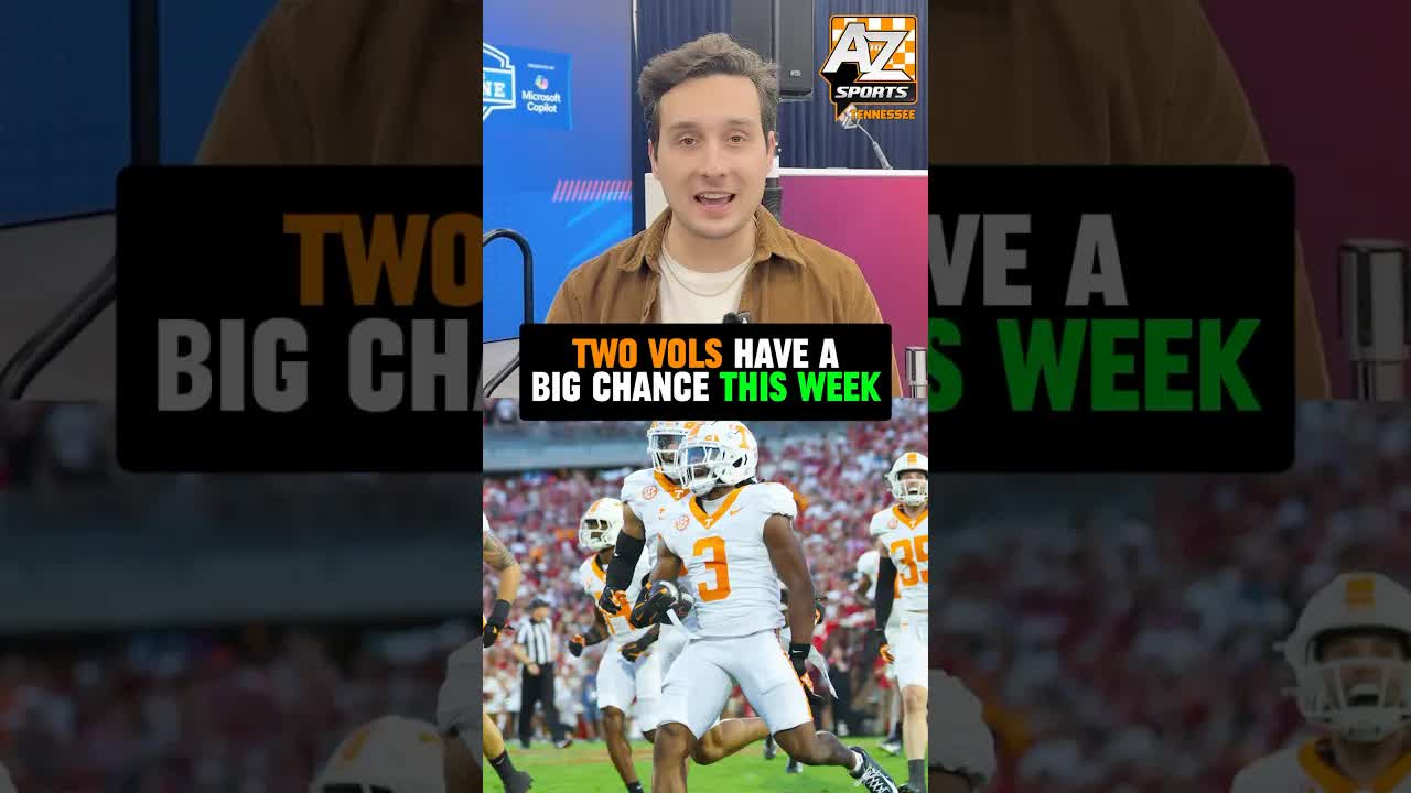 Stay tuned to A to Z Sports Tennessee all week for the latest from the #NFLCombine 🍊 #Vols #shorts