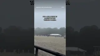 Why is Florida like this 😂🥲 Misty morning at The Ridge this weekend as temps go from 90 to 40 🥵🥶🌡️🐎