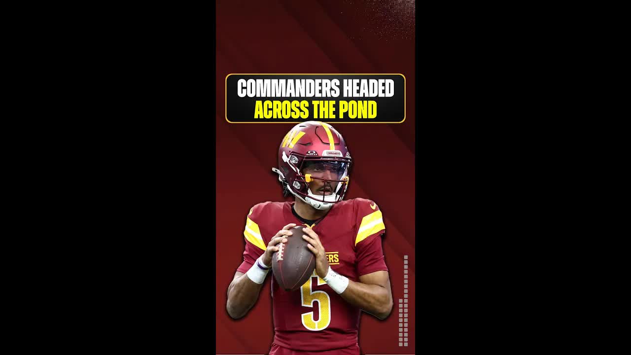 Has the #NFL revealed the #WashingtonCommanders opponent in London? #HTTR #RaiseHail #Commanders episode artwork