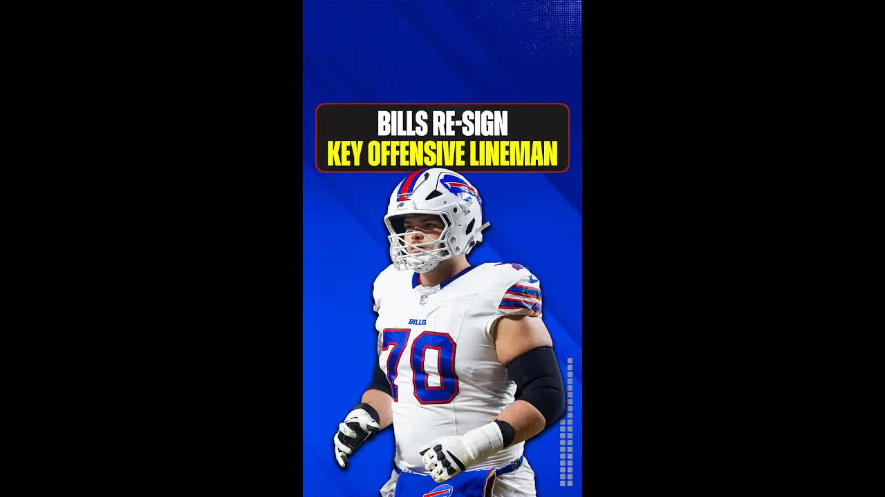 The #BuffaloBills retained a key played on offense! #GoBills #BillsMafia #NFL #FreeAgency