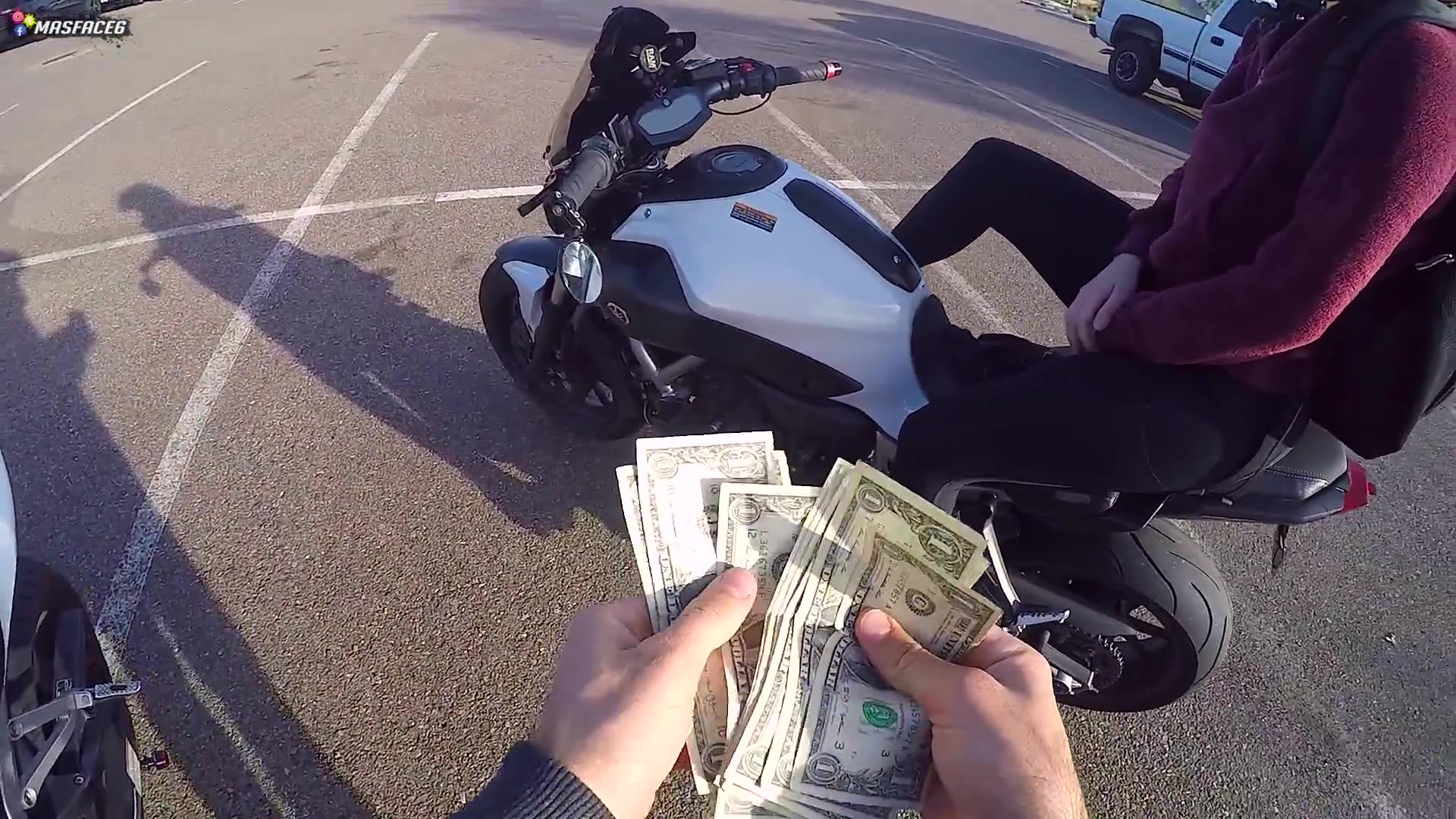 Fourth episode trading dollars for interesting items from strangers