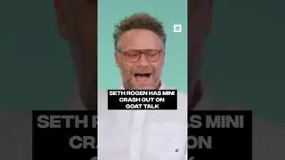 Seth Rogen has a mini crash out on #GOATTalk
