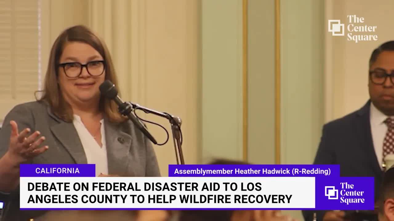 California Politicians Debate Resolution Over Federal Grant Aid For Disaster Relief