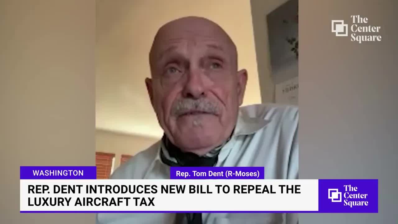 Rep. Dent Introduces Bill To Repeal Luxury Aircraft Taxes